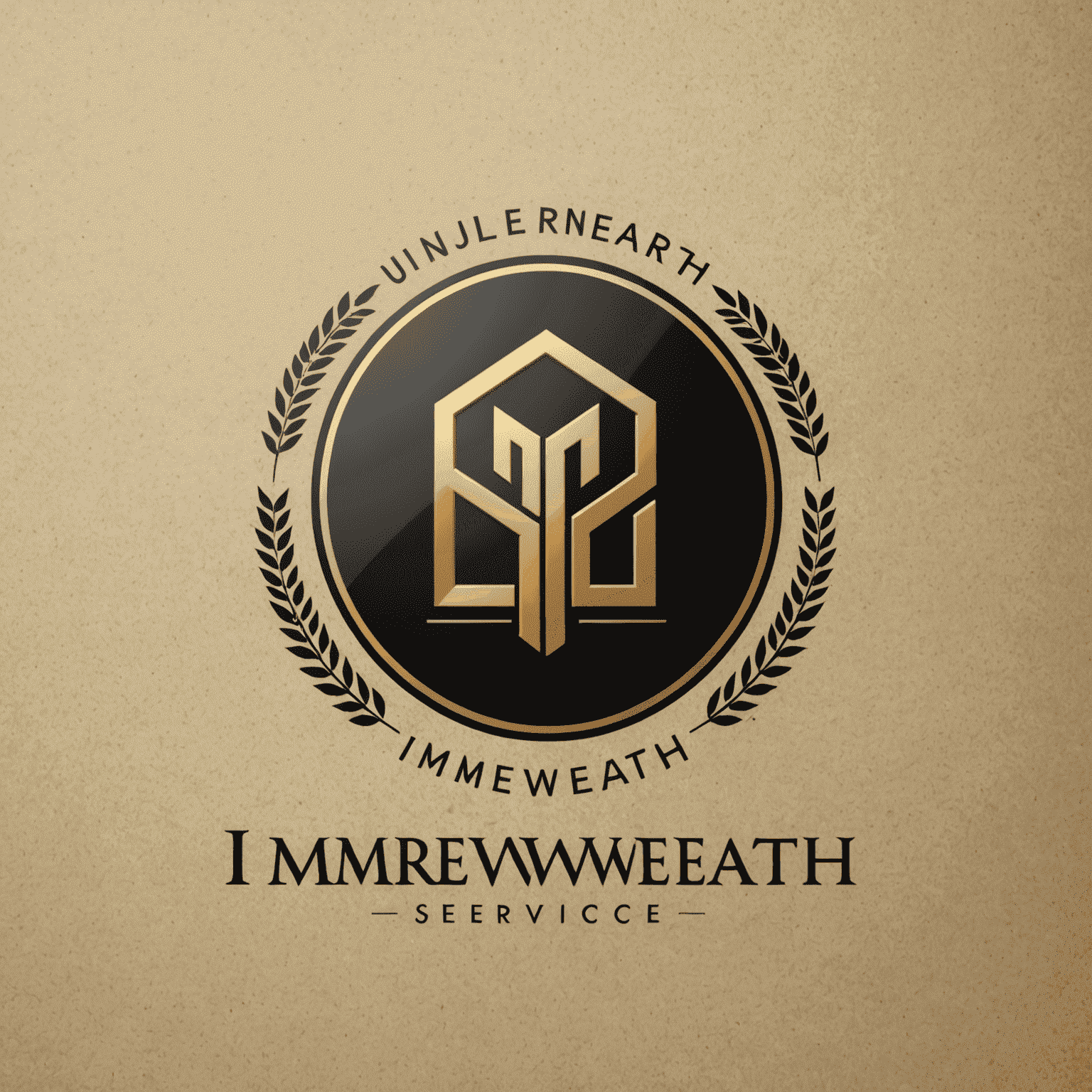 Logo immerwealth przedstawiające profesjonalne usługi tłumaczeniowe